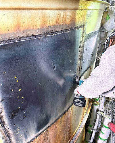 作業の様子